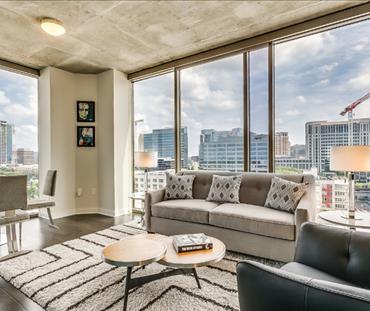 Căn hộ Penthouse phong cách đương đại ở Dallas 