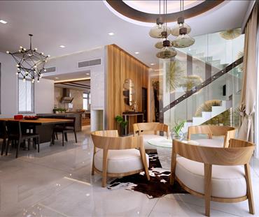 Villa Chateau phong cách hiện đại