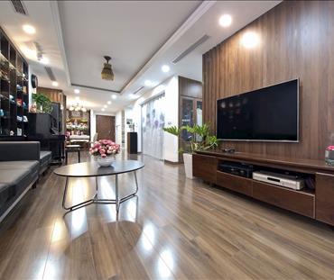 Căn hộ chung cư 120m2 phong cách hiện đại