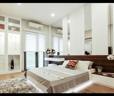 Thi công nội thất nhà mẫu 109m2 chung cư The Two Residence