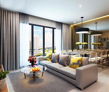 Căn hộ chung cư Saigon Pearl 143m2 phong cách hiện đại