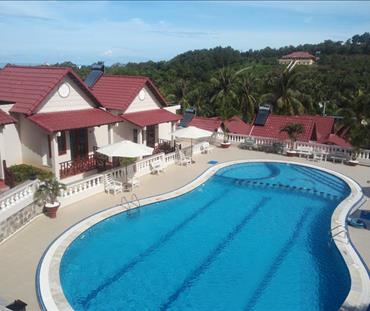 Thiết kế hồ bơi resort Hồng Bin