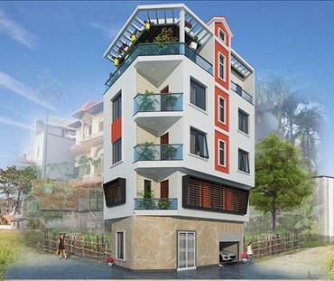 Nhà phố 45m2 Tây Hồ