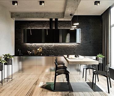 Nội thất căn hộ Loft Style