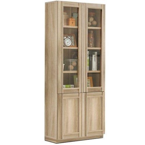 Tủ trưng bày LYBRARY SC80/LINDBERG OAK/GLASS