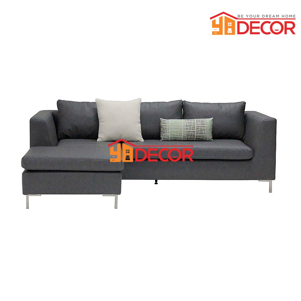 Sofa góc 3 chỗ NOVELLA/SL GREY/WHTE ZY/YELLOW/CORNER