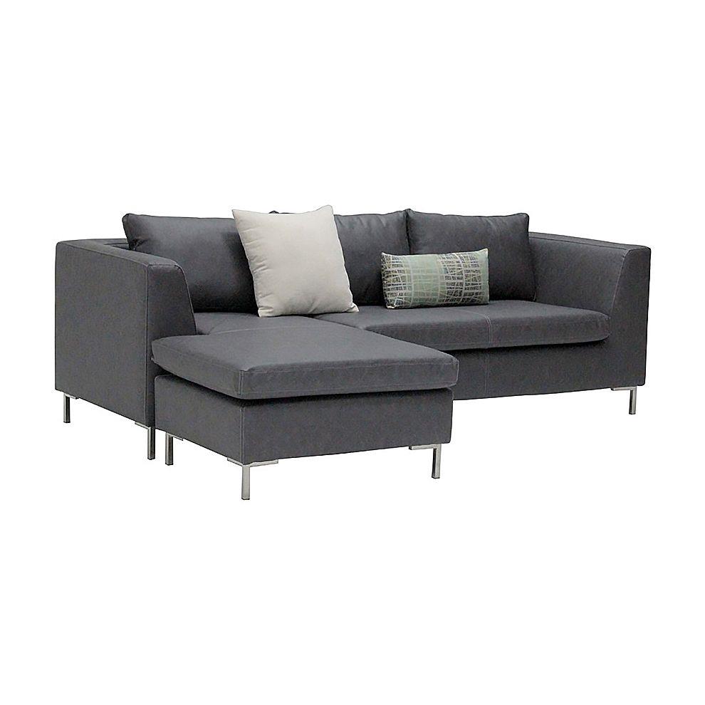 Sofa góc 3 chỗ NOVELLA/SL GREY/WHTE ZY/YELLOW/CORNER