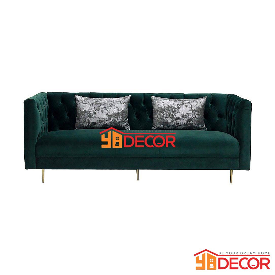 Sofa 3 chỗ ADDRESS/GOLD/GREEN ...