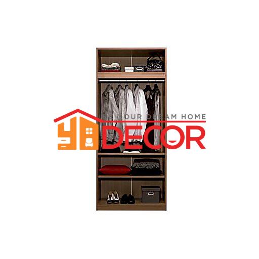 Tủ quần áo/thân-WARDROBE PLUS E2-93-WN93JA/E2 93-I WALNUT