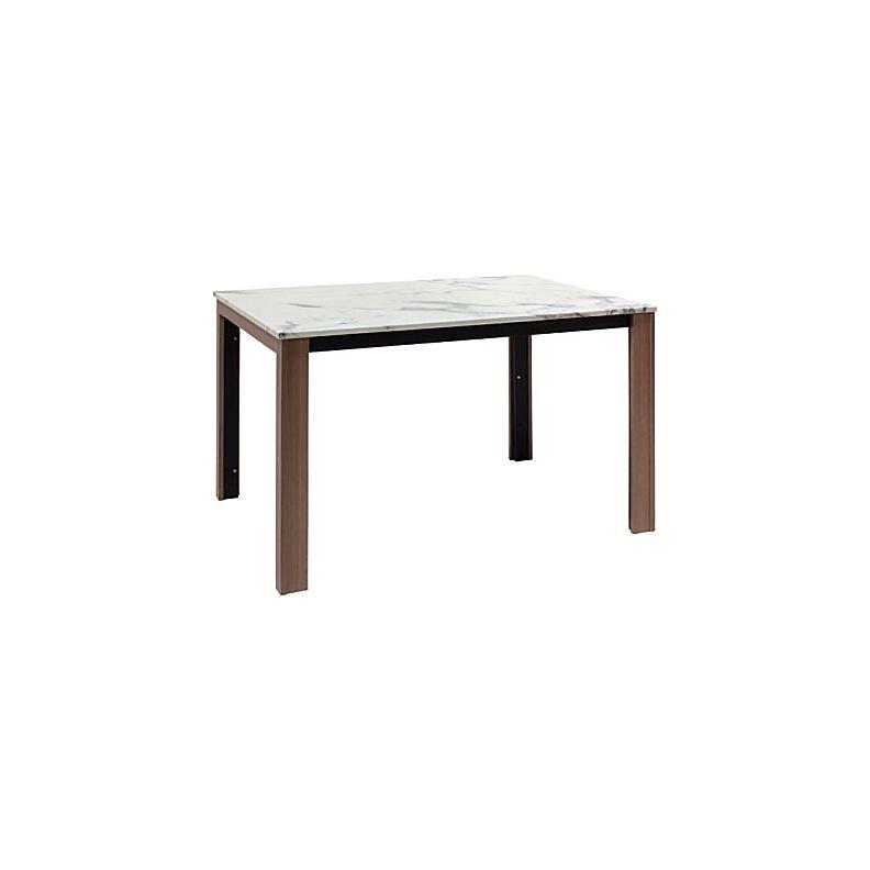 Bàn ăn đá HINTEY#2/DN120/WALNUT/TOP MARBLE