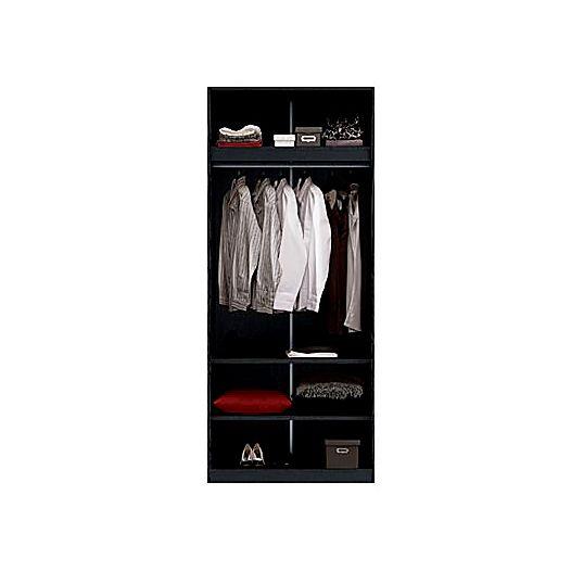 Tủ quần áo/thân-WARDROBE PLUS E2-93-OPTION/E2-ESPRESSO