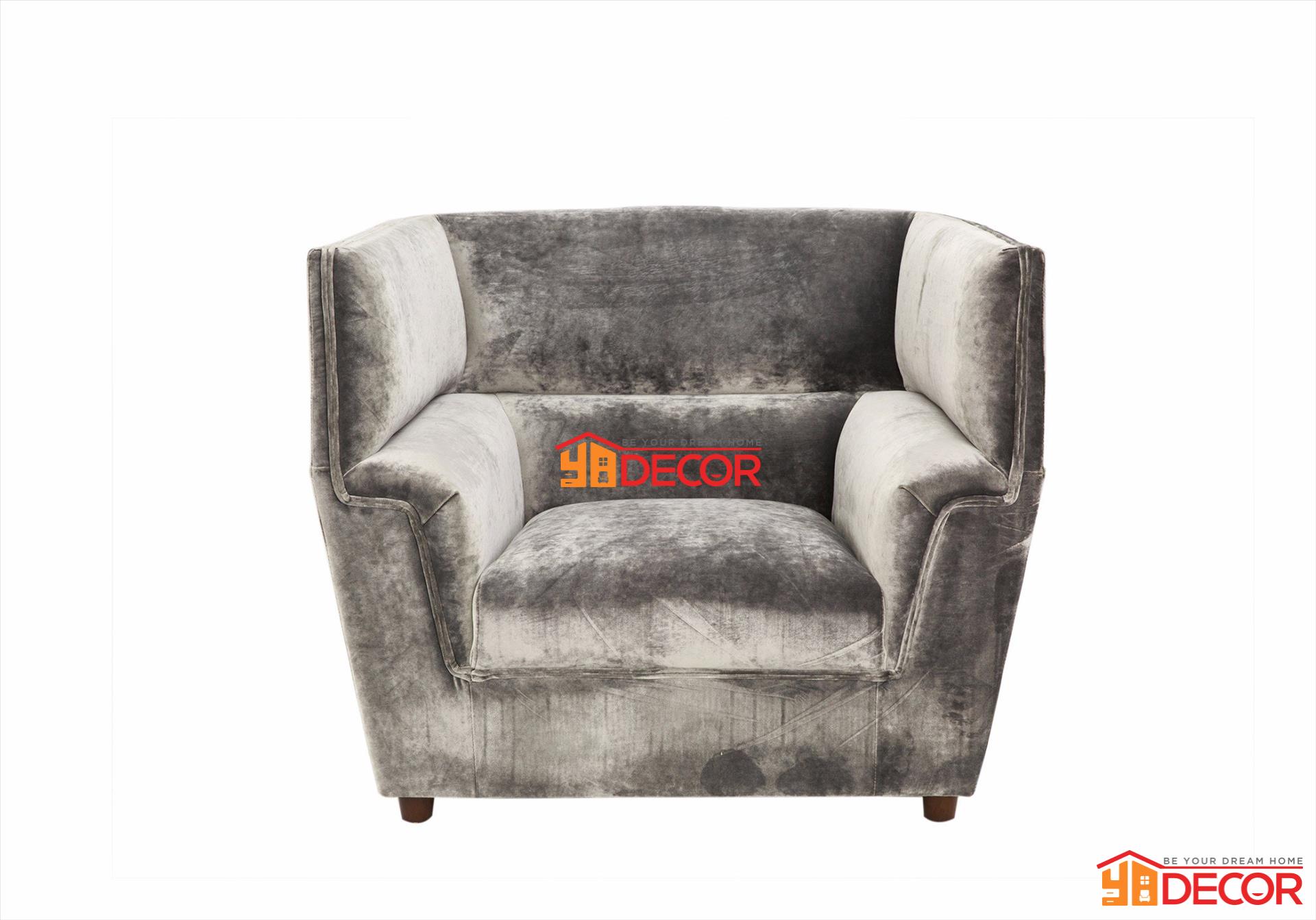 Sofa Rania 1 chỗ, xám