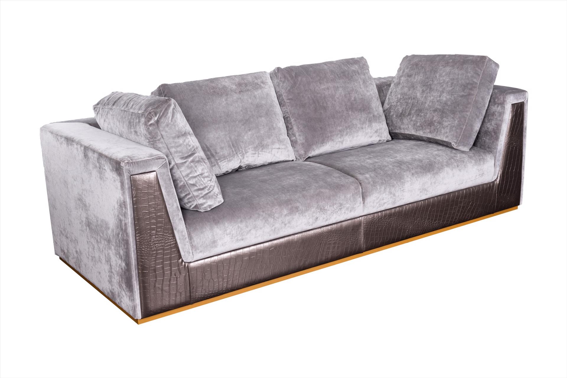 Sofa Camile 3 chỗ, ghi