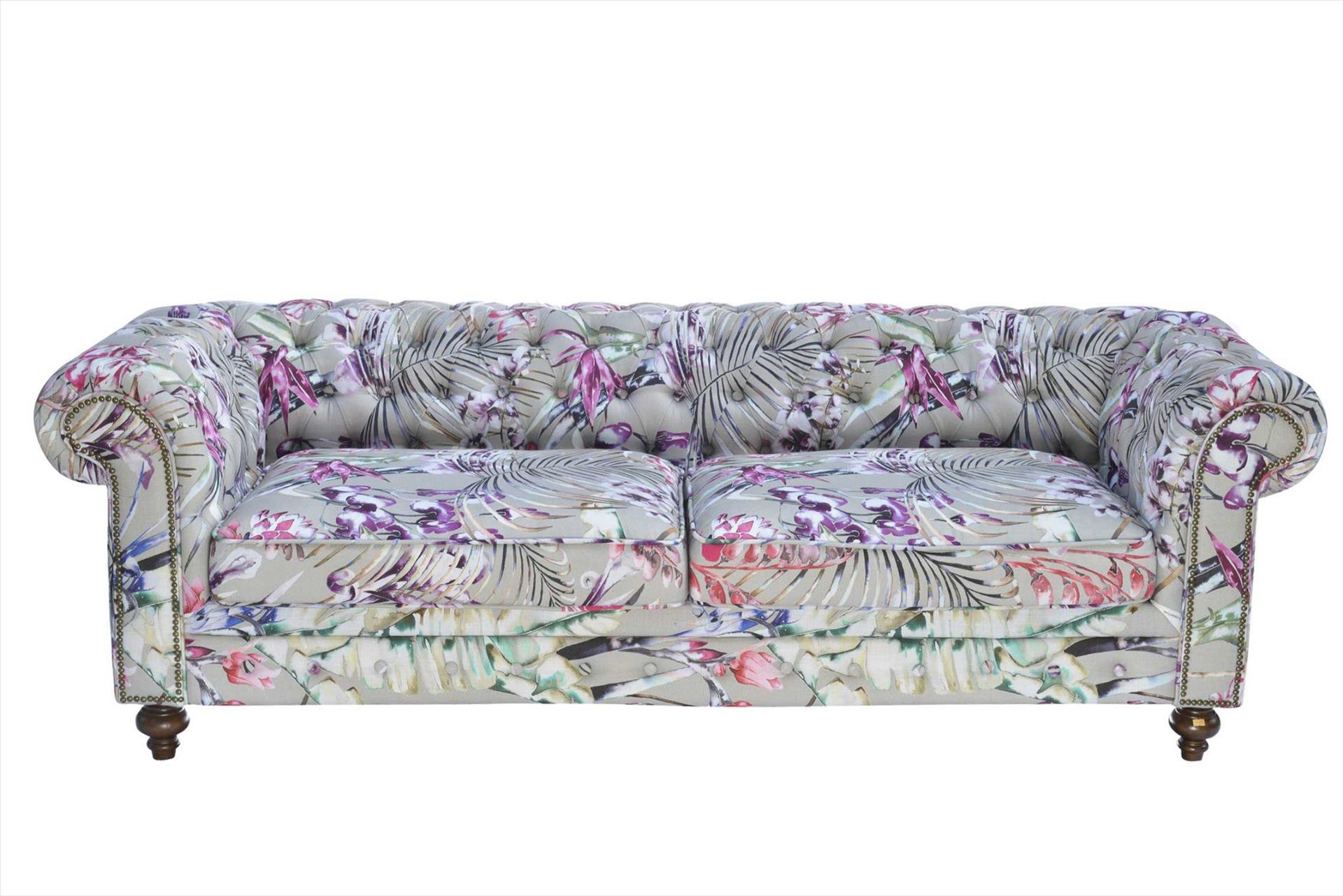 Sofa Sara 3 chỗ, họa tiết