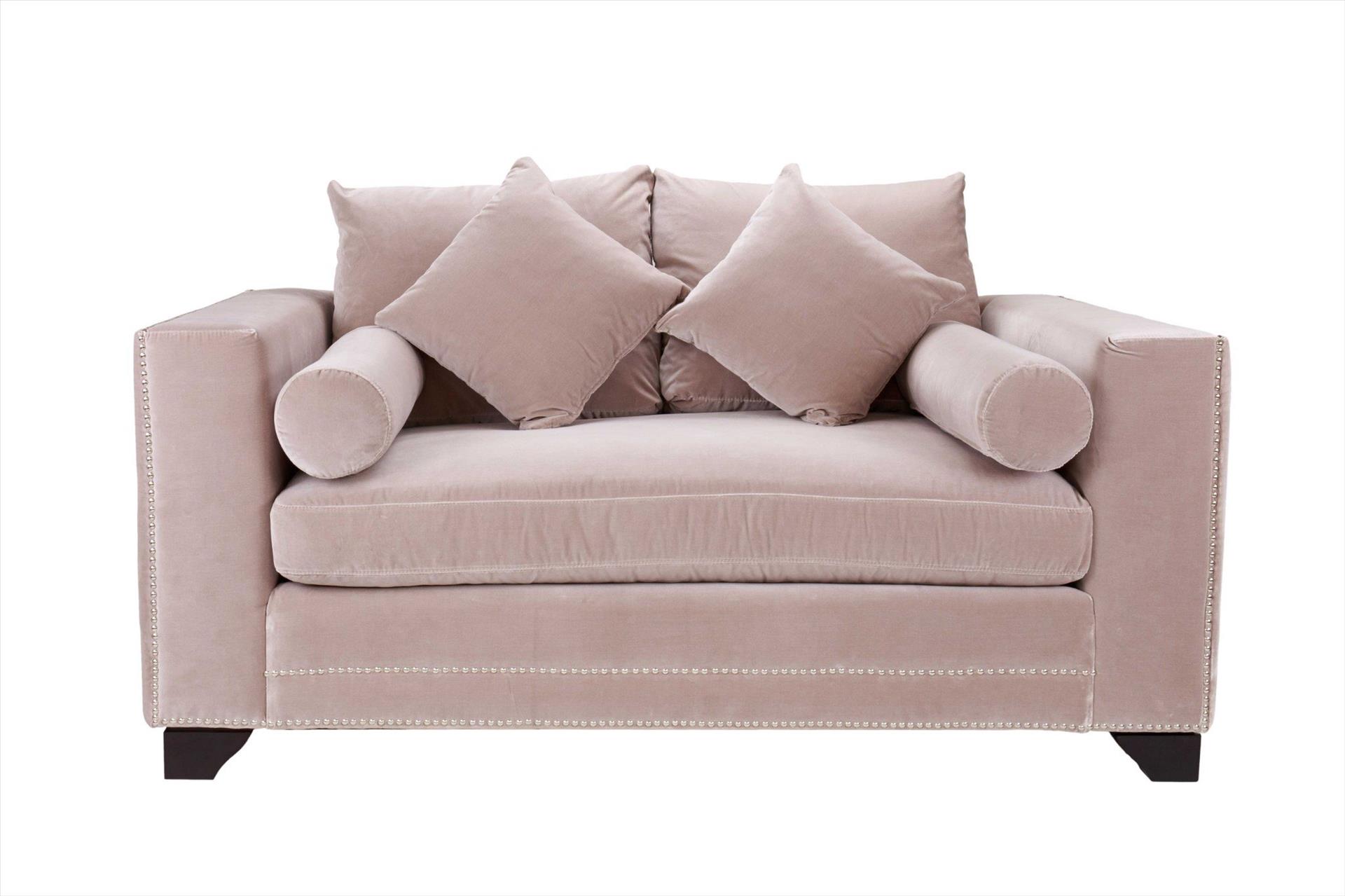 Sofa Miller 2 chỗ hồng nhạt