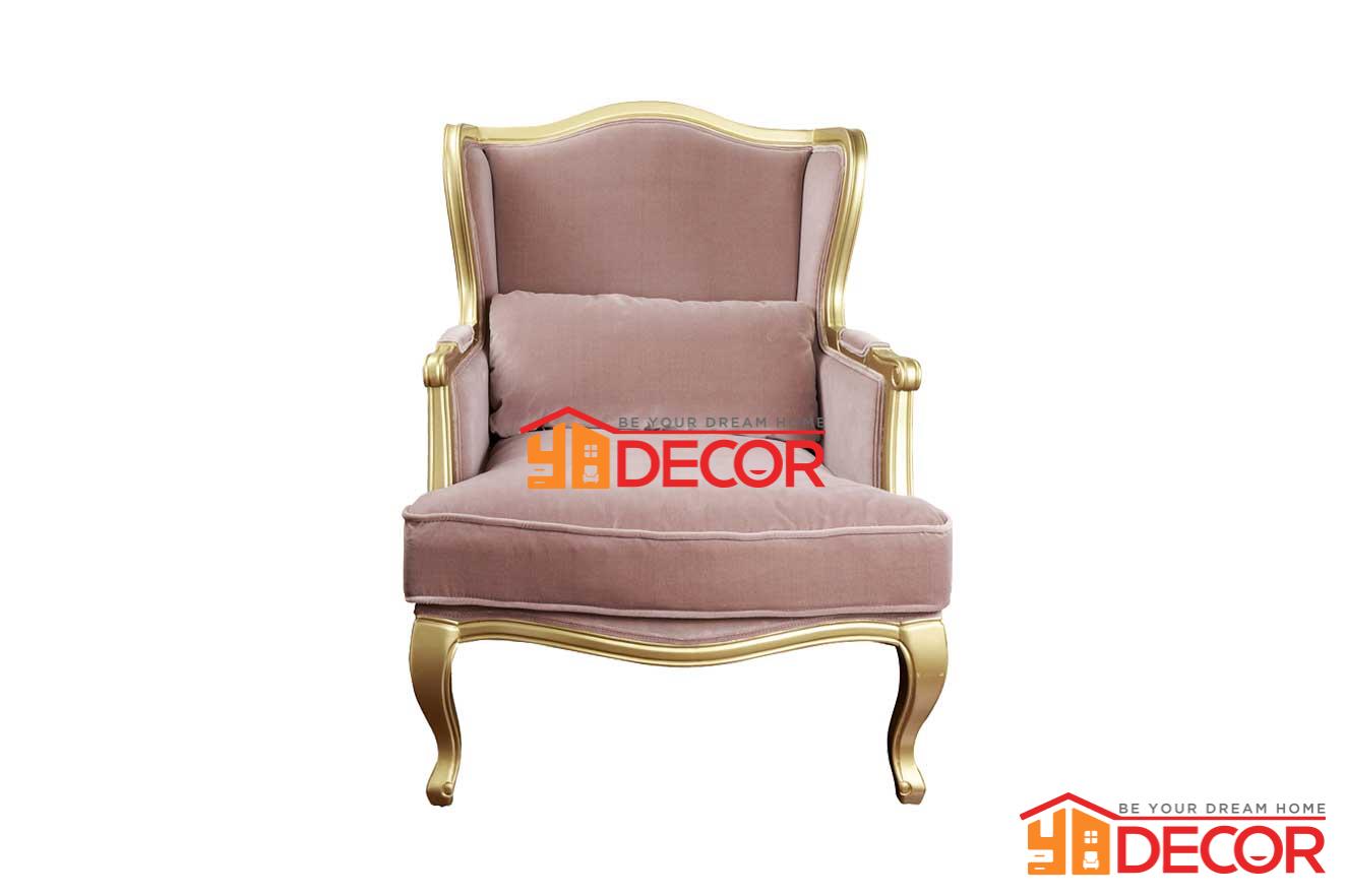 Sofa Elena 1 chỗ, hồng