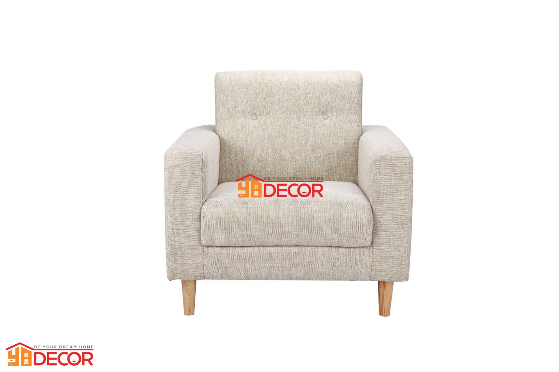 Sofa Lars 1 chỗ, trắng