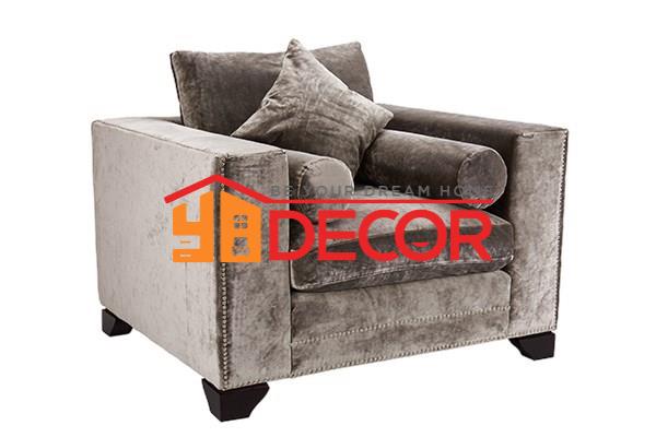 Sofa Miller 1 chỗ xám