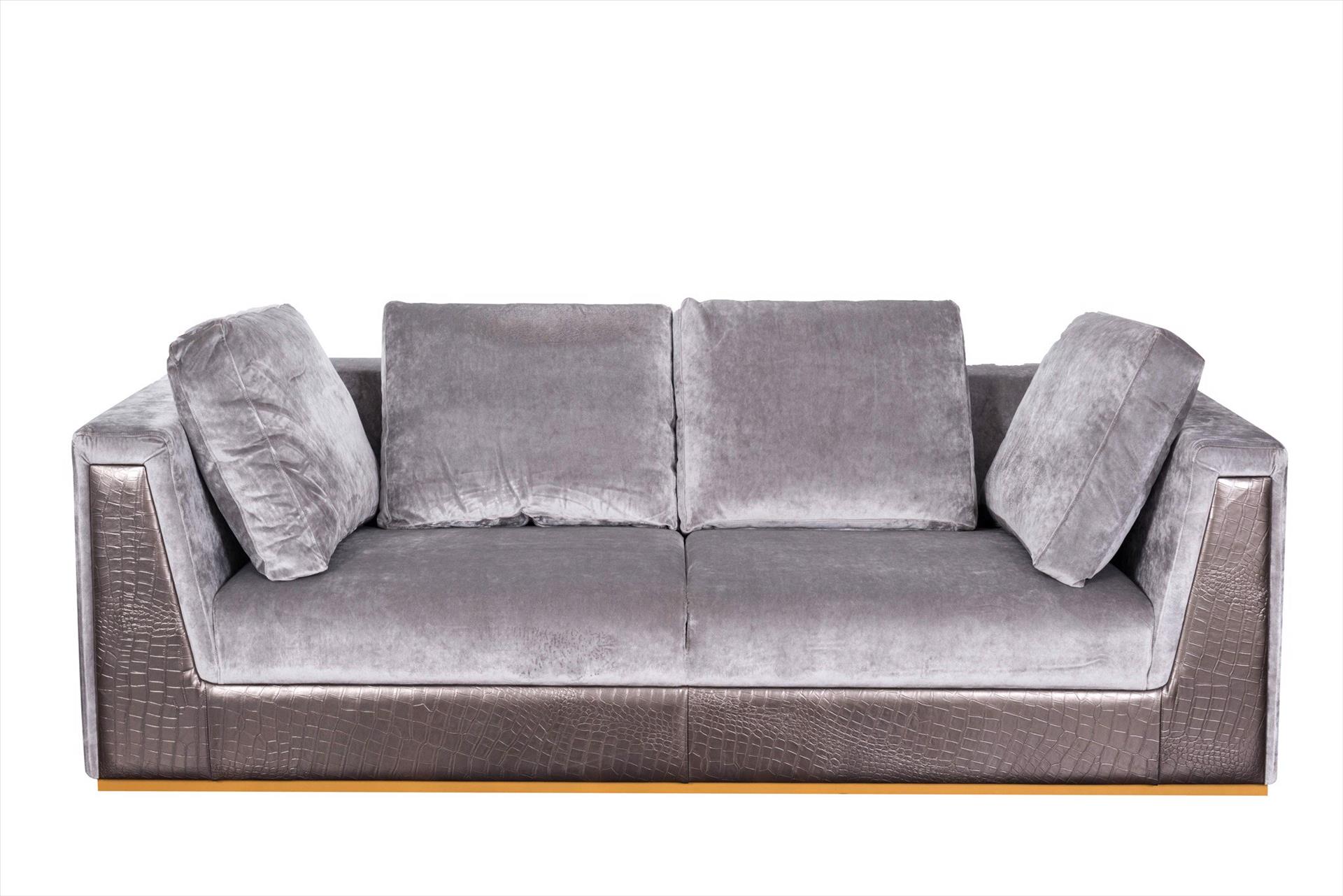 Sofa Camile 3 chỗ, ghi