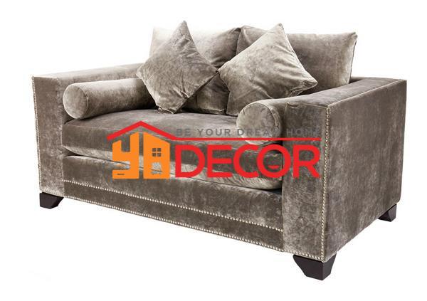 Sofa Miller 2 chỗ xám