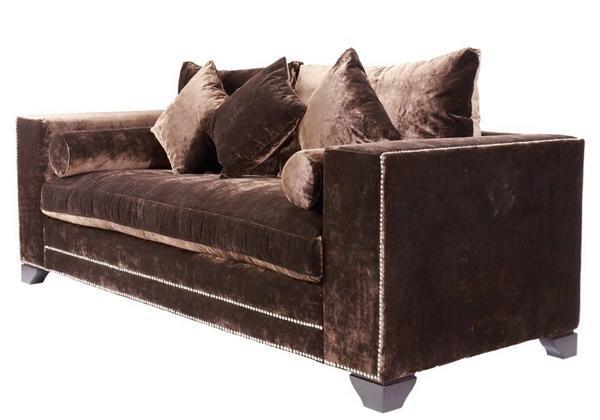 Sofa Miller 3 chỗ, nâu