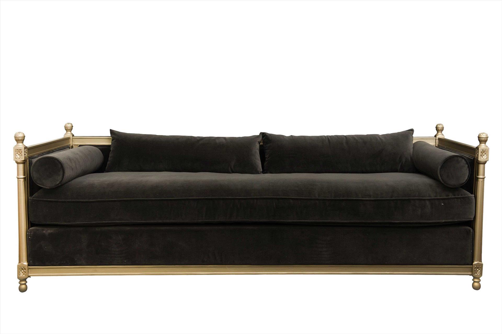 Sofa Christine 3 chỗ, đen