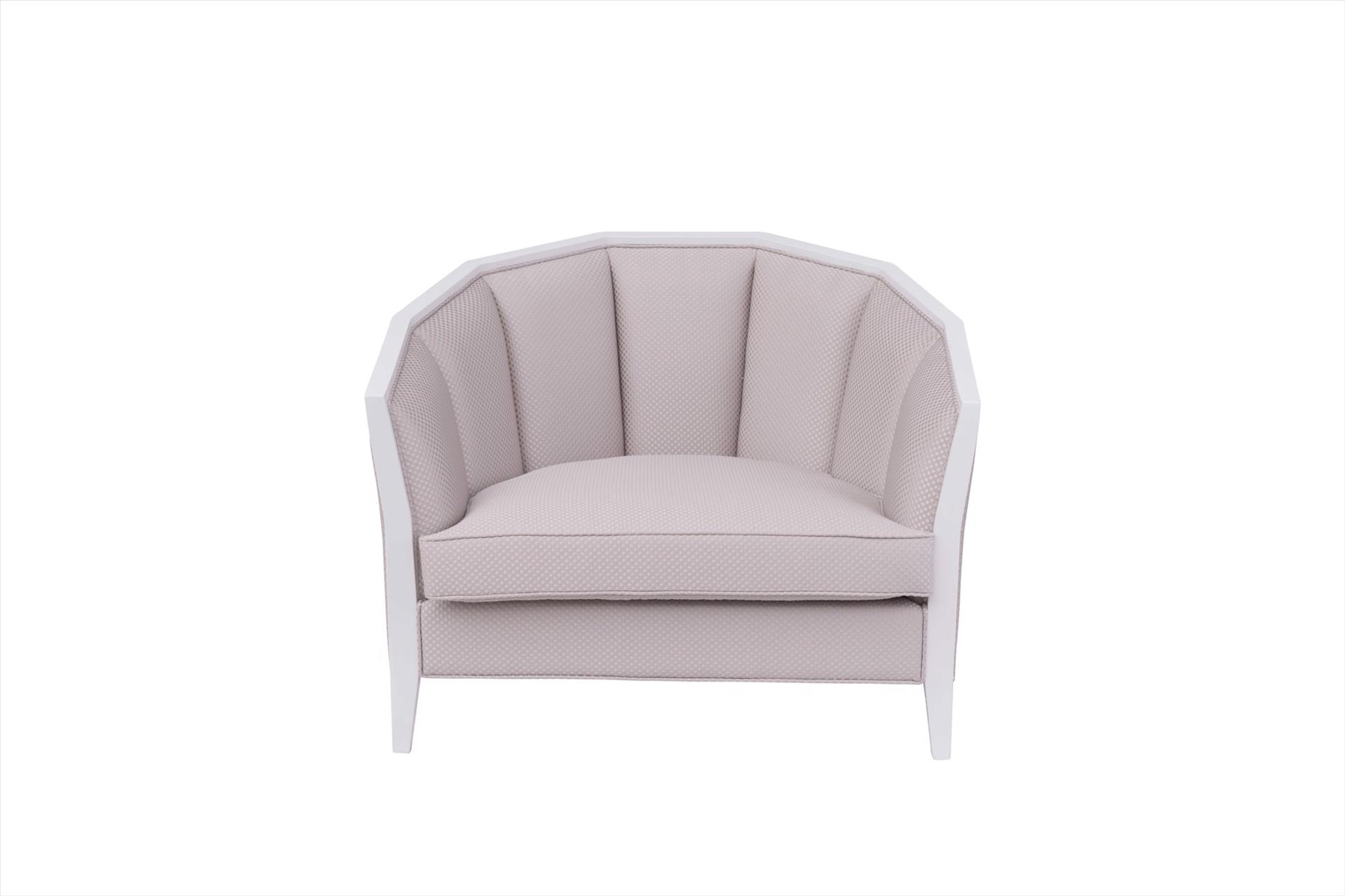 Sofa Ashley 1 chỗ, ghi bóng, chấm bi