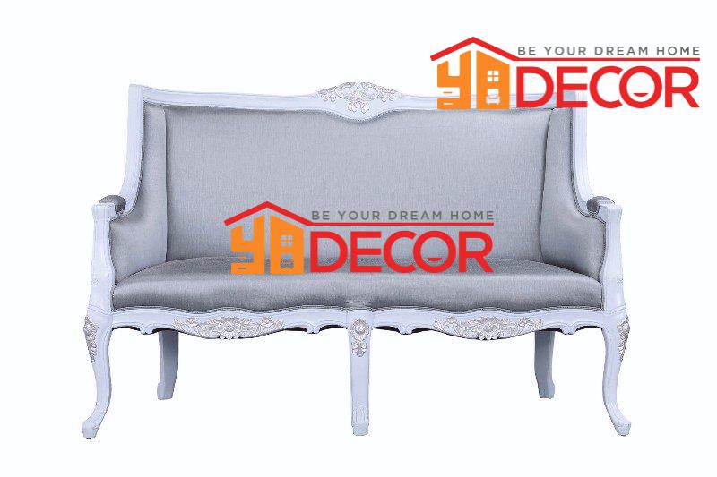 Sofa Frederic 2 chỗ, màu ghi xanh