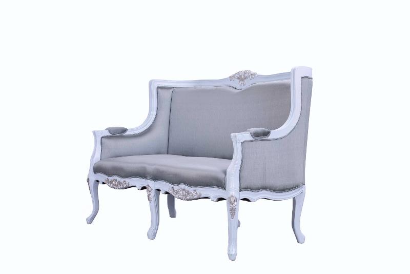 Sofa Frederic 2 chỗ, màu ghi xanh