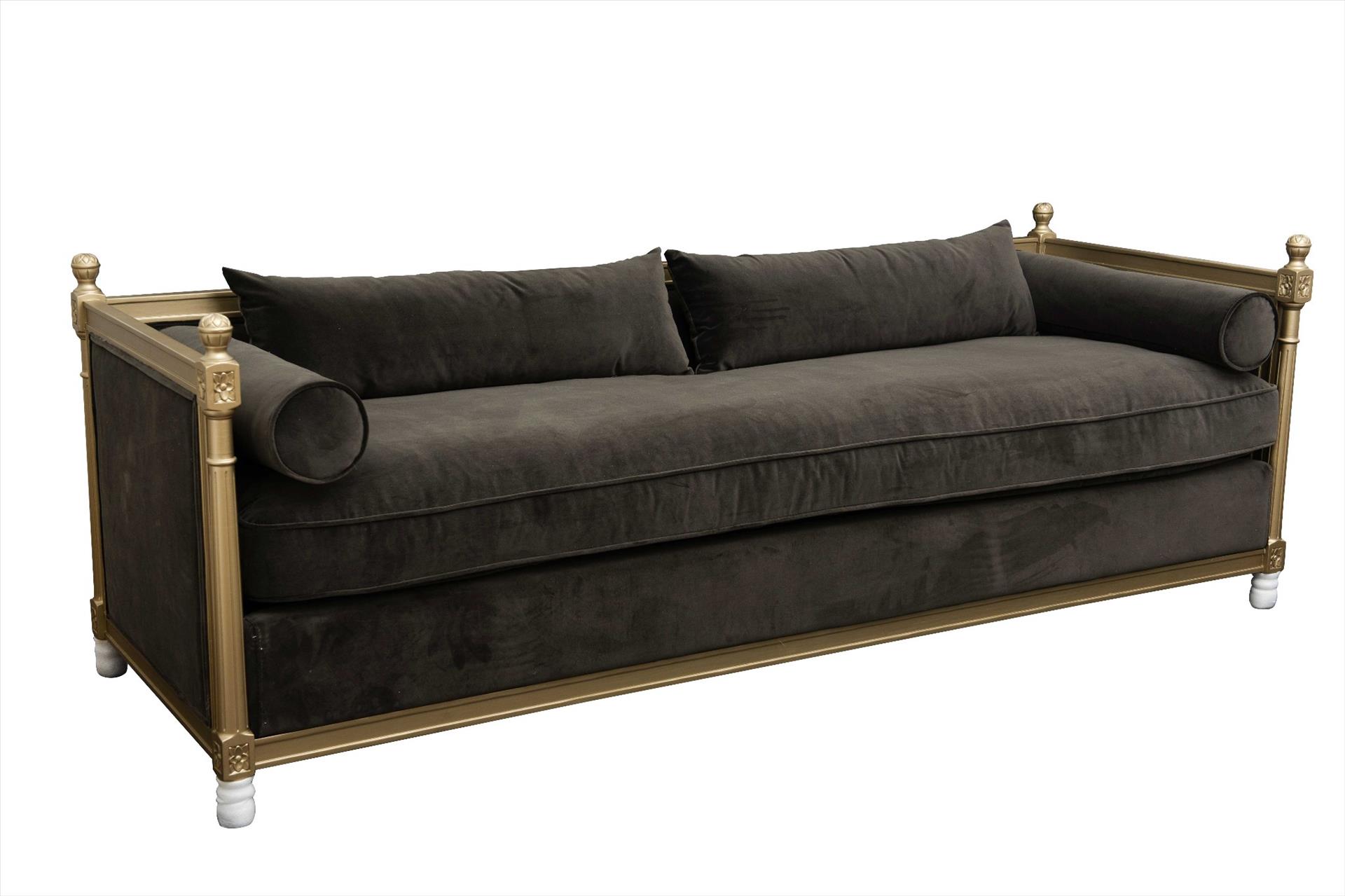 Sofa Christine 3 chỗ, đen