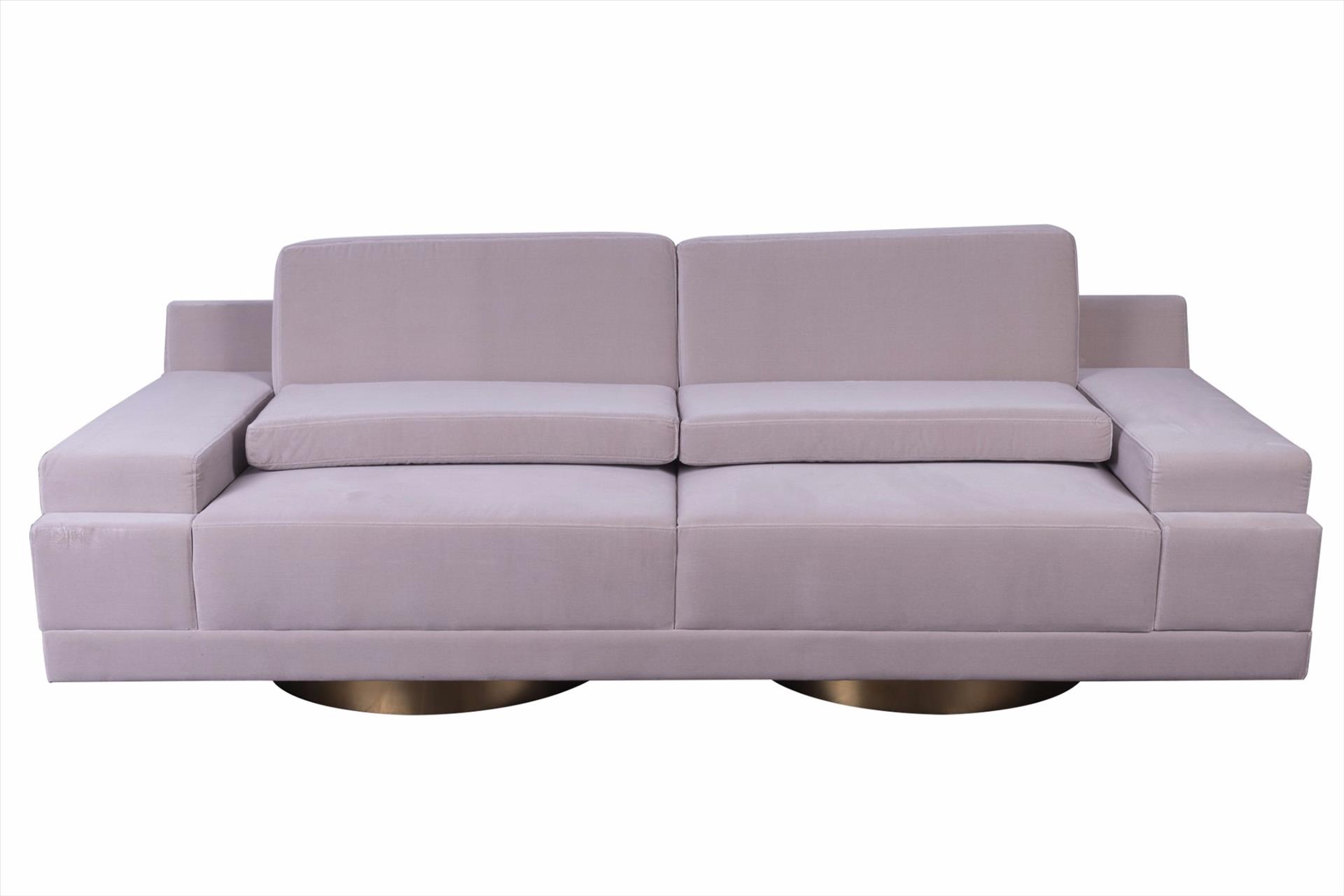 Sofa Carlotta 3 chỗ, màu nude