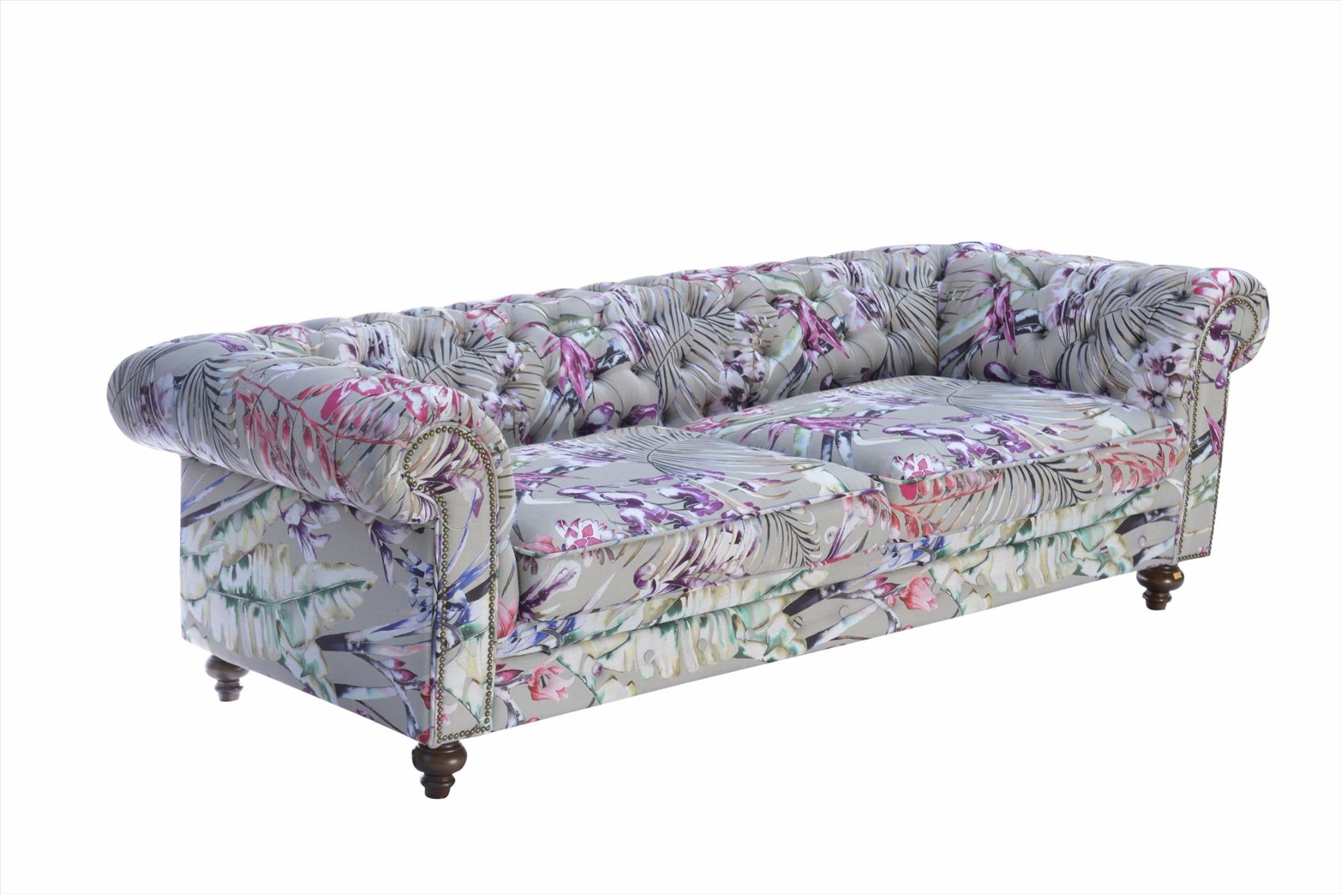 Sofa Sara 3 chỗ, họa tiết