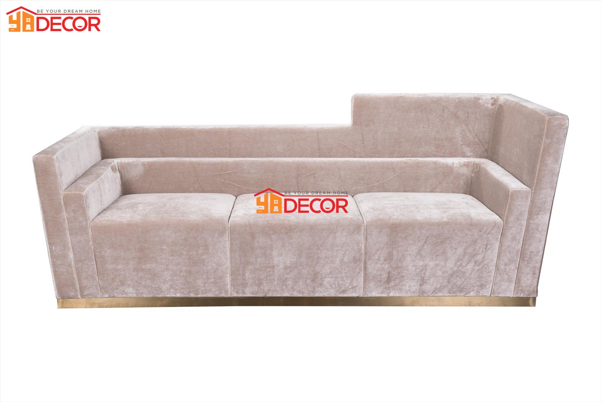 Sofa Giulian 3 chỗ, Kem