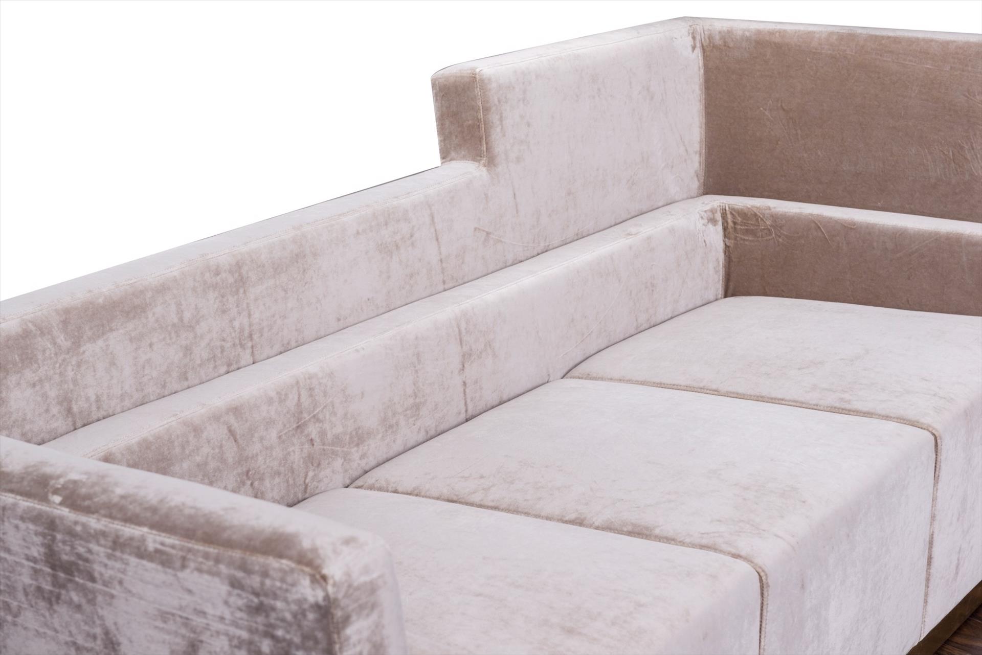 Sofa Giulian 3 chỗ, Kem