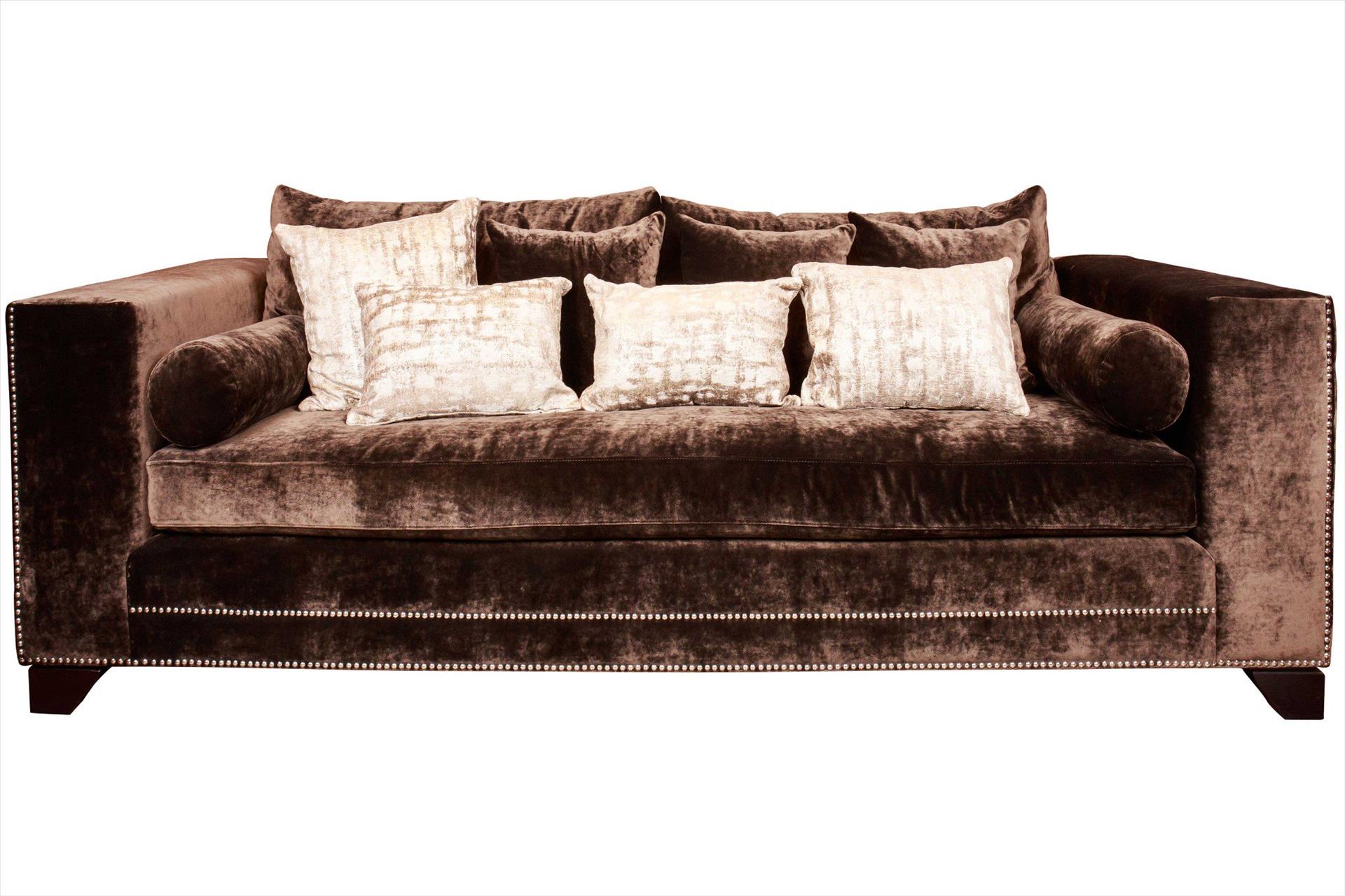 Sofa Miller 4 chỗ, nâu