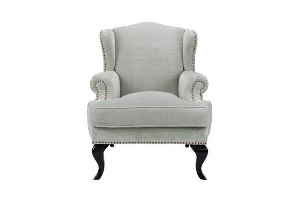 Sofa Charles 1 chỗ chân cao, xám