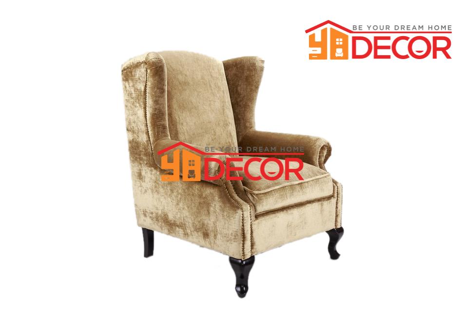 Sofa Ladonna 1 chỗ, nâu nhạt