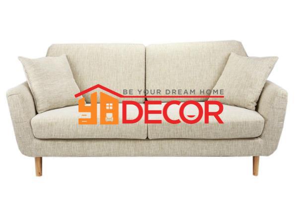 Sofa Dyanna 3 chỗ, trắng