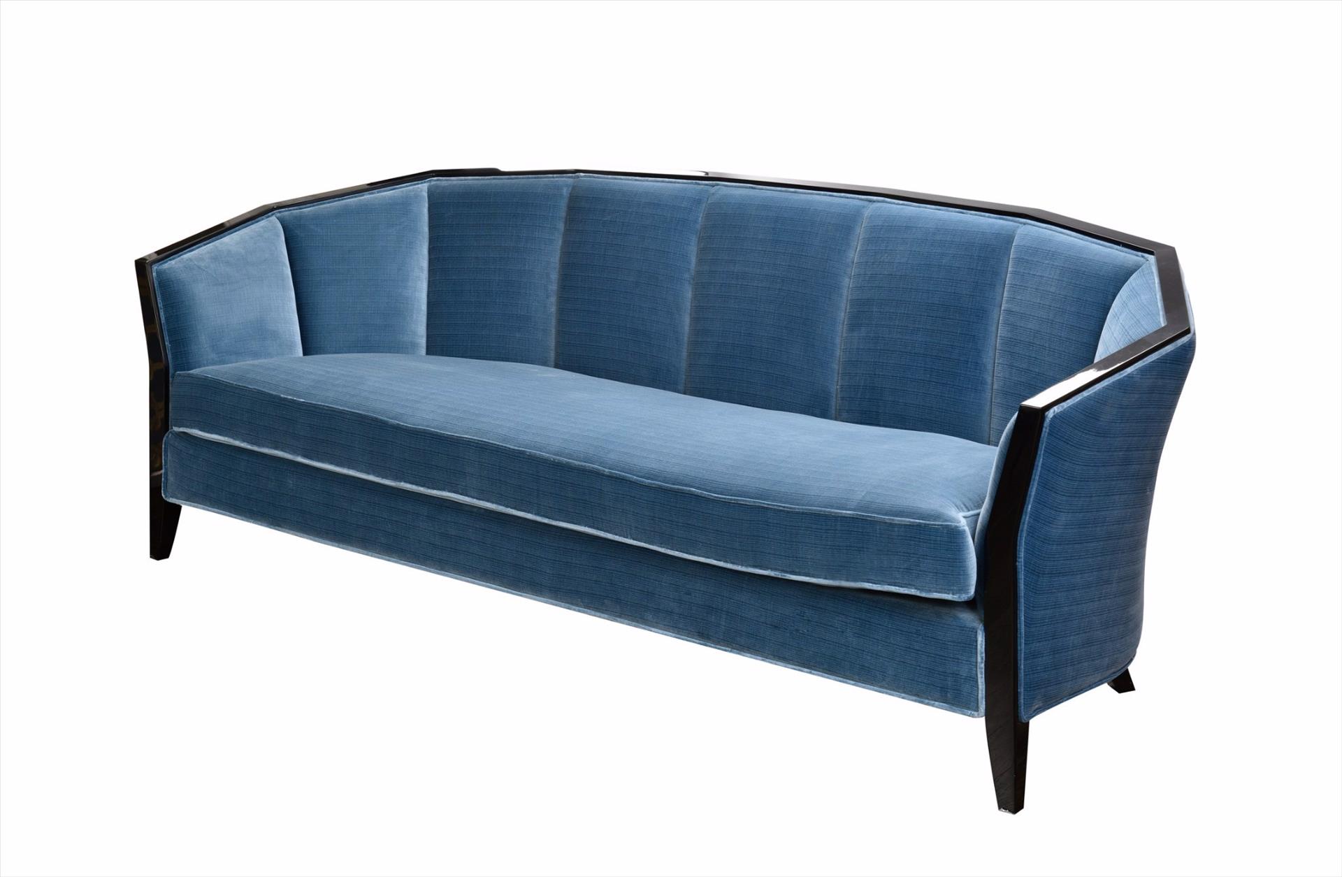 Sofa Ashley 3 chỗ, xanh cổ vịt