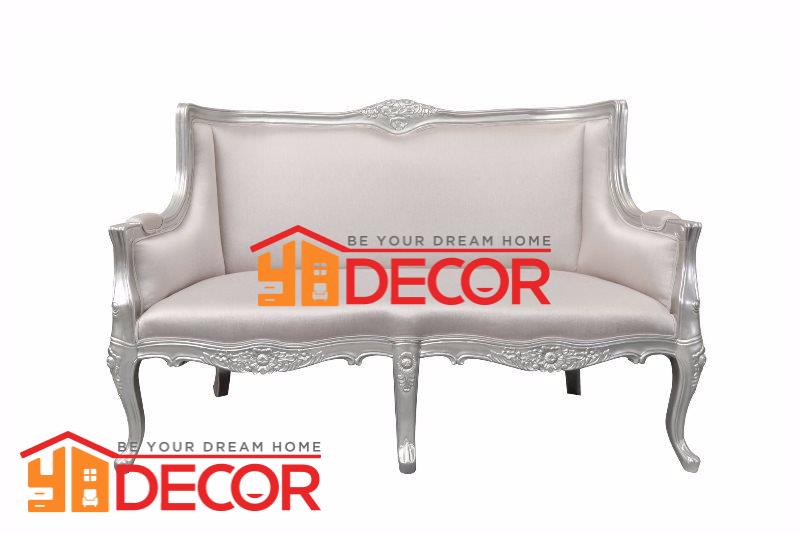 Sofa Frederic 2 chỗ, màu nude