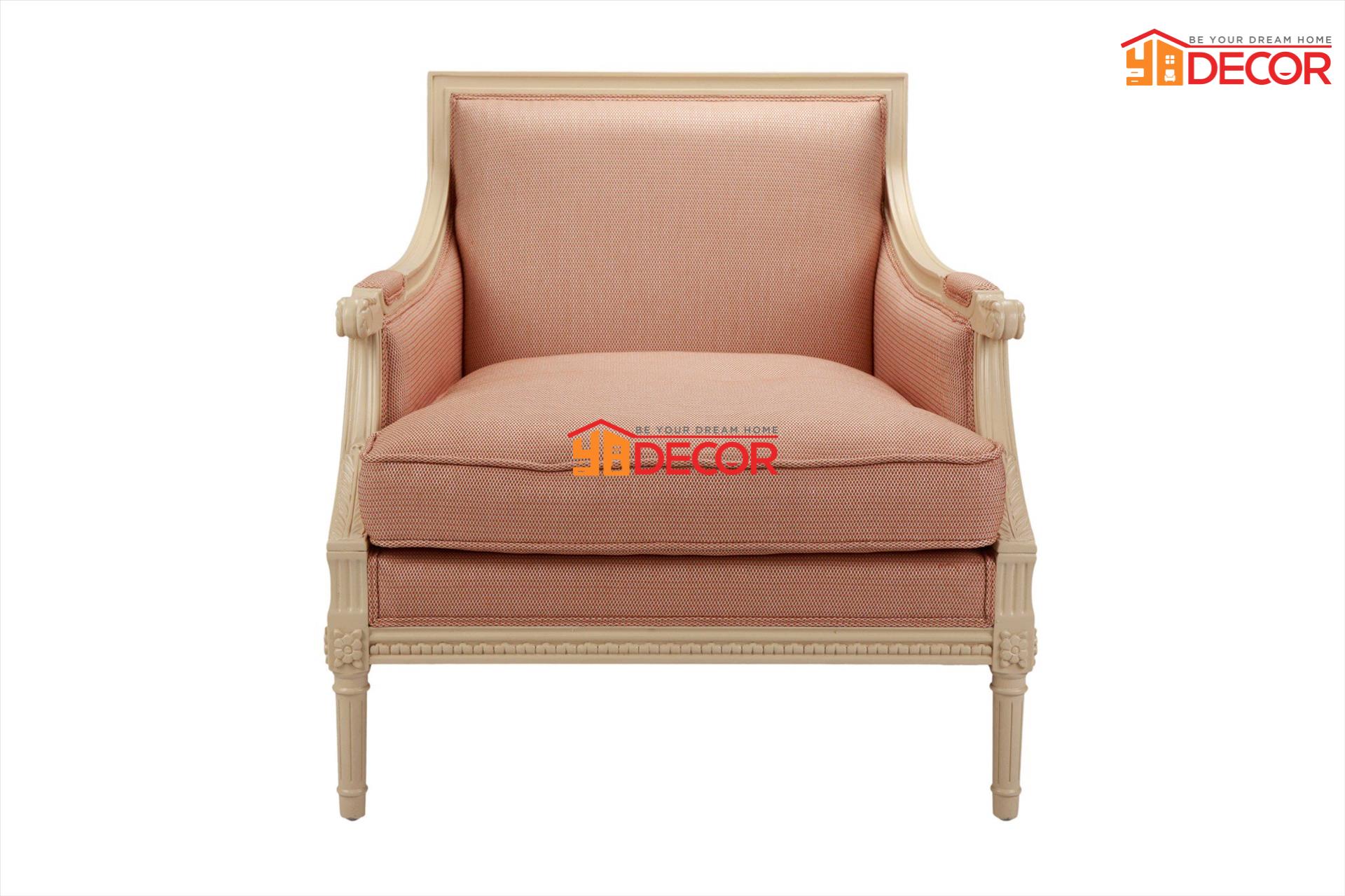 Sofa Huntington 1 chỗ, hồng đào