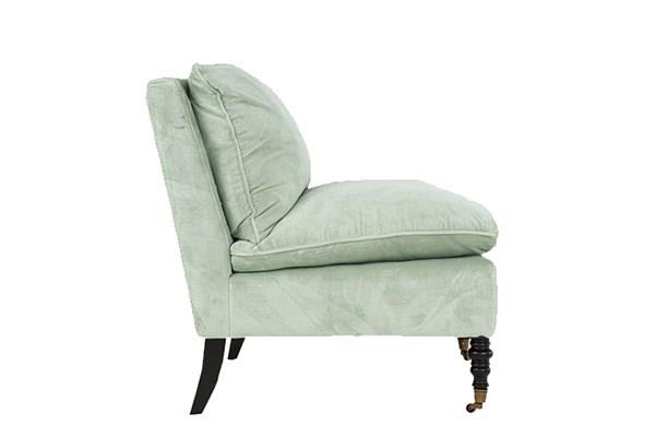 Sofa Charlote 1 chỗ, bạc hà