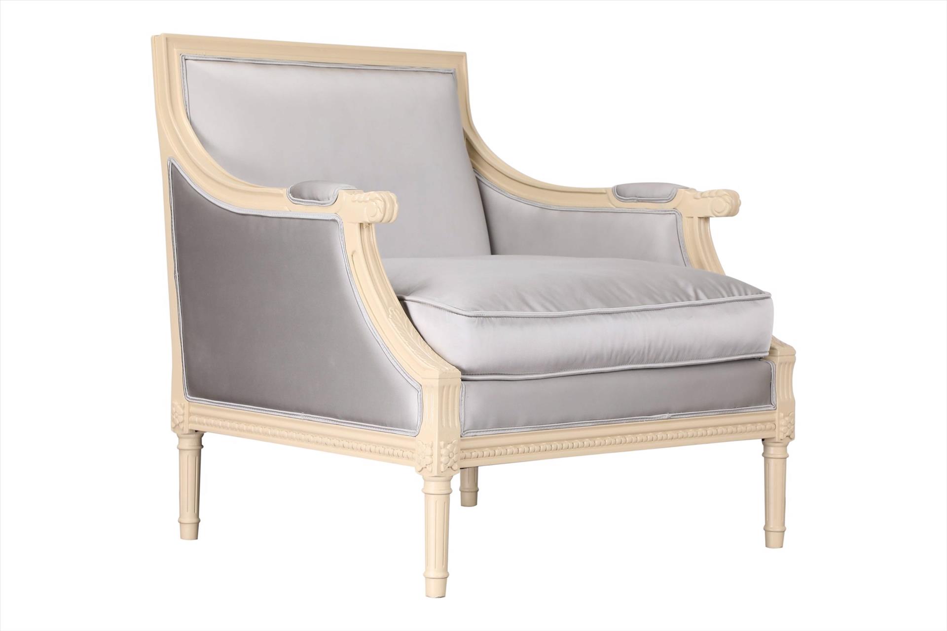 Sofa Huntington 1 chỗ, bạch kim nhạt