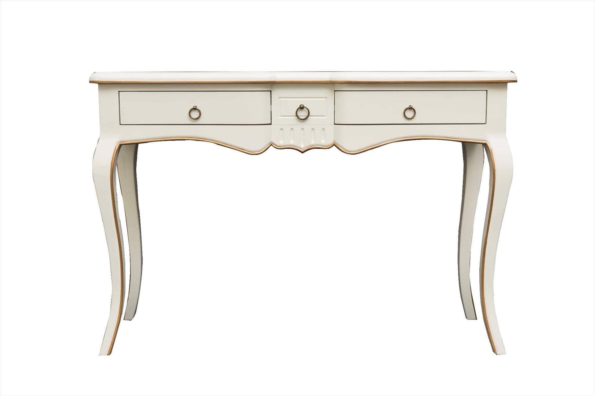 Bàn console Lyon, trắng L