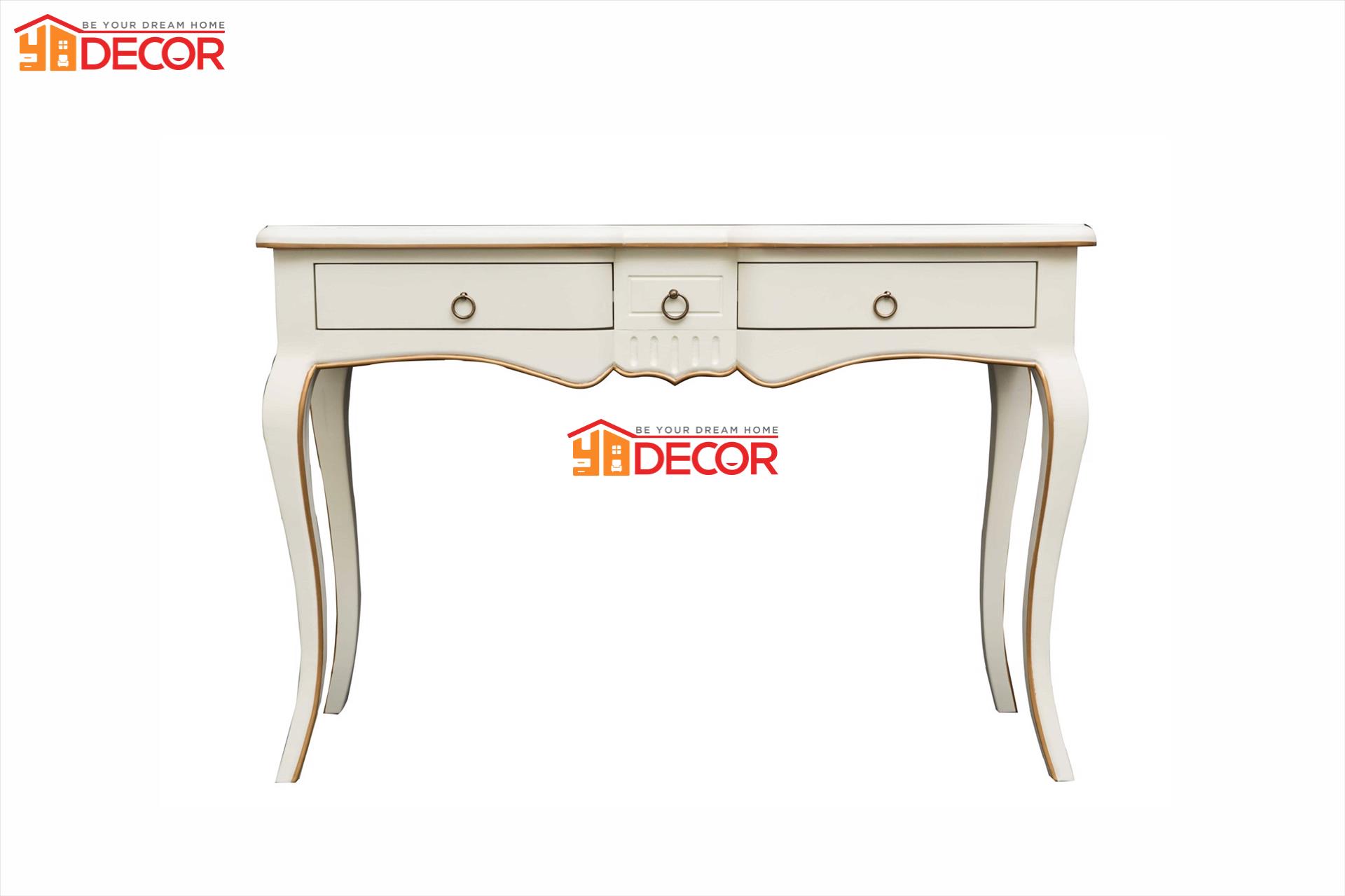 Bàn console Lyon, trắng S