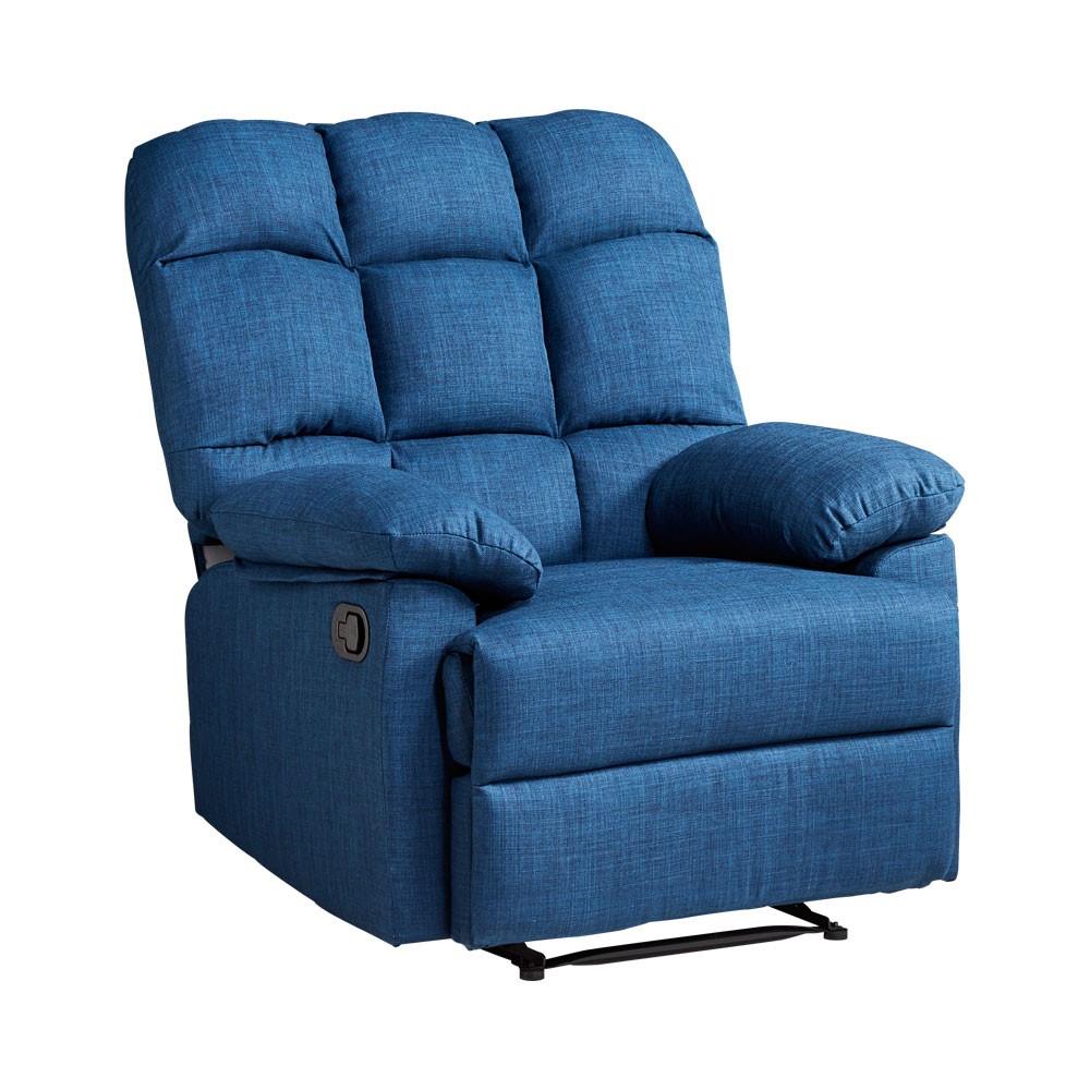 Ghế thư giãn recliner GEORGE xanh dương