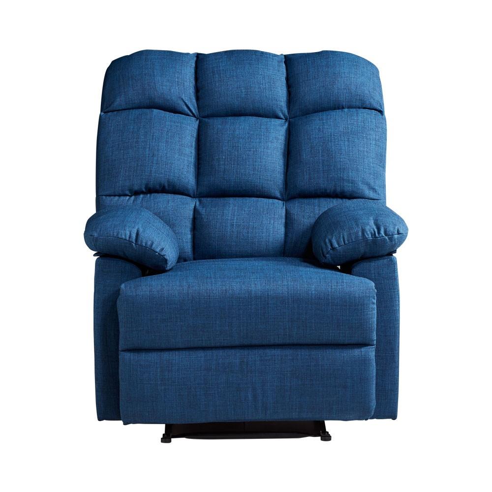 Ghế thư giãn recliner GEORGE xanh dương