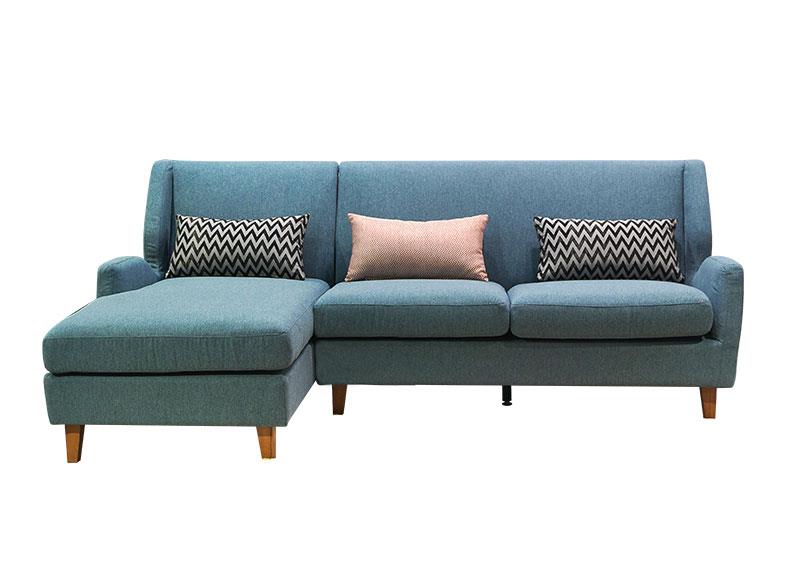 Sofa vải Raymond, xanh dương