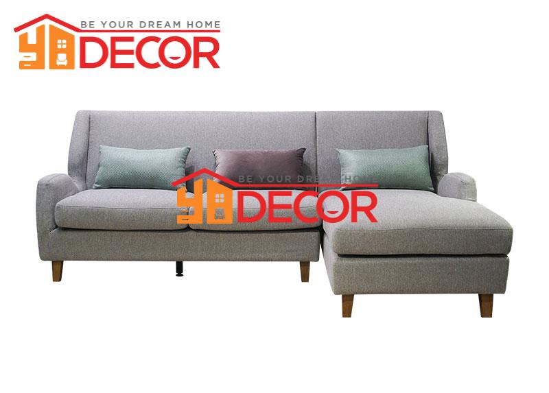 Sofa vải Raymond, màu xám