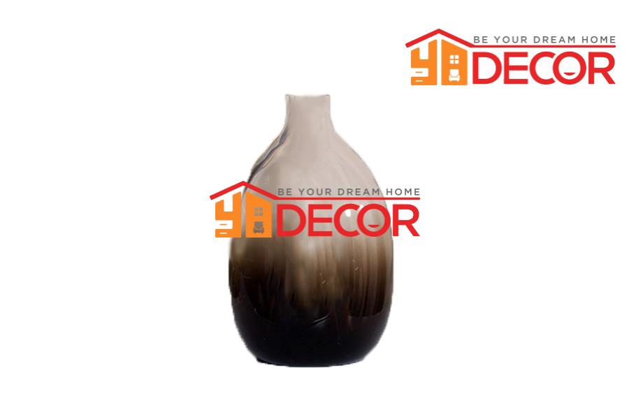 Bình thủy tinh cao cấp OMBRE BALLON Big size - Light Brown